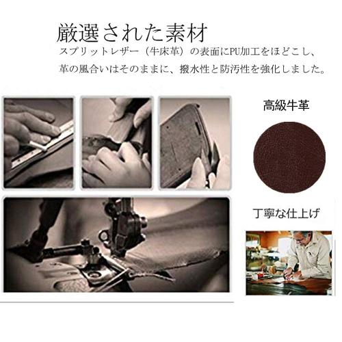 Cavor 適用iPhone 17 Pro Maxケース 手帳型 適用iPhone 17 Pro Max手帳型ケース 適用iPhone 17 Pro Maxケースカード収納 適用iPhone 17 Pro Maxケース財布型適用 case カードスロット/キャッシュコンパートメント付き財布スマホケース横置-ライトブラウン
