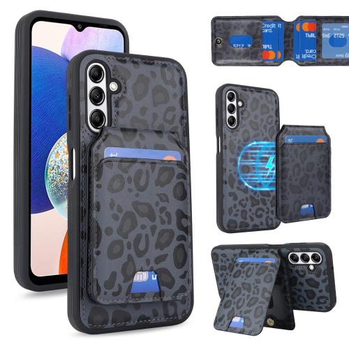 Cavor Galaxy A14 5G スマホケース MageSafe 対応 スマホケースGalaxy A14 5 分離型手帳ケースGalaxy A14 手帳型ケース Galaxy A14 5G MageSafeケース易拆卸 車載 スマホホルダーGalaxy A14 財布型カバー MageSafe wallet 両用 2way 内蔵マグネットQi急速充電対応 横置黒ヒョ