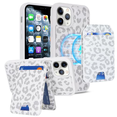 Rakuten - 2023新登場MagSafe対応 アイフォン11 Pro Max 分離型手帳 ケース アイフォン11 Pro Maxスマホスタンドケース 携帯カバー iphone 11 Pro Max カードケース 取り外し可能マグネット カード収納-ブラウン ヒョウ柄