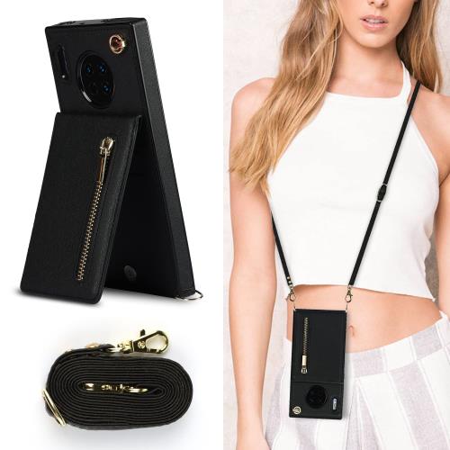 対応機種Huawei Mate 30 対応.おしゃれな肩掛け、首掛け用スマホケース、を持つ必要がなく、通勤、ショッピング、サイクリングなどのシーンに適しており、特に日本の速いリズムの生活に合っている スマホをすぐ取り出せる斜め掛けデザイン+ボタン機能で、いつでも電話や写真を撮るのに便利、レザーケースは、レトロの表面（高品質のPU皮革）＋（柔軟なTPUカバー）と組み合わせ、衝撃吸収機能あり 多機能1珍しい縦置きタイプです、もちろん横置きも可能。背面にカード入れを複数設置、内側にスキミング防止素材を採用し、それにピタッと閉めるマグネット式のスナップで、安全性をより向上するバンパーケースです。実用性が高く、各機種にピッタリの専用設計により、装着後、音量ボタン、カメラ、コネクターなどの使用に支障なし、使い勝手がとてもよいのです。2Qi充電対応：、ケースを付けたままワイヤレス充電できます、iPhoneケースは外し必要はありません、便利なタイプです。 性能抜群なレザーケース❶カード収納フラップの背面にファスナーポケットがついているので、交通カード、、ICカード、定期券、ビジネスカード、名刺などが収納でき、出かけにとても便利です。（ご注意：カードを入れたままで自動改札機、販売機のカード読み取りに反応できない可能性があるので、磁気防止シートを買う必要があります。❷ 360°全面保护：レーム部分とカメラのフチを高く設計し。平らな場所においても、液晶画面とカメラレンズに直接触れることがなく、またケースの四隅に落下時の衝撃を効率よく吸収するための技術(エアクッションテクノロジー)を採用して、落下時の衝撃を最小限に抑えます。 軽量・肩に優しい調節可能ショルダーストラップ長さ1.5メートル、可斜めがけ、可肩掛け。両手が自由になる斜め掛けスマホケース！スリ防止ポケット付きで、電車通勤も安心。軽量設計で女性にも使いやすく、おしゃれな北欧風デザインが街歩きを彩ります。Suicaや小銭もまとめて収納♪