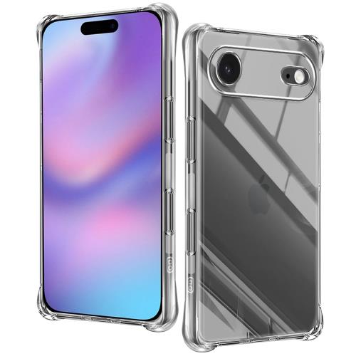 Wekrsu 対応 iPhone Air ケース 軽量 いpほね air ケース クリア 米軍MIL規格取得 四隅强化保護/カメラ保護 TPU カバー 保護ケース WEKIP17ATPU(2)