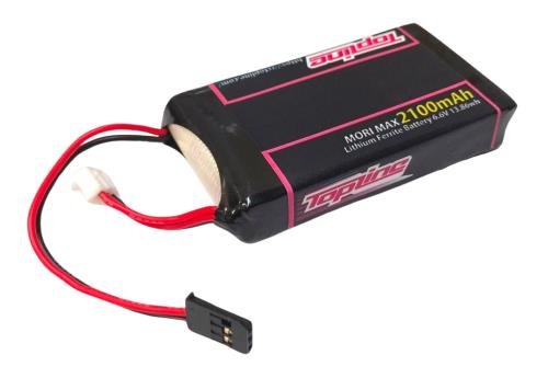 トップライン TOPLINE MORI MAX 6.6V 2100mAh Li-Feバッテリー (送信機専用) TP-173