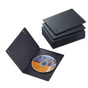 エレコム トールケース DVD BD 対応 スリム 1枚収納 10個セット CCD-DVDS03BK 幅136mm×奥行7mm×高さ191mm(2)