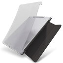 エレコム iPad 10.2 第9/8/7世代 (2021/2020/2019年) ケース ソフトケース スマートケース対応 クリア TB-A19RUCCR(2)