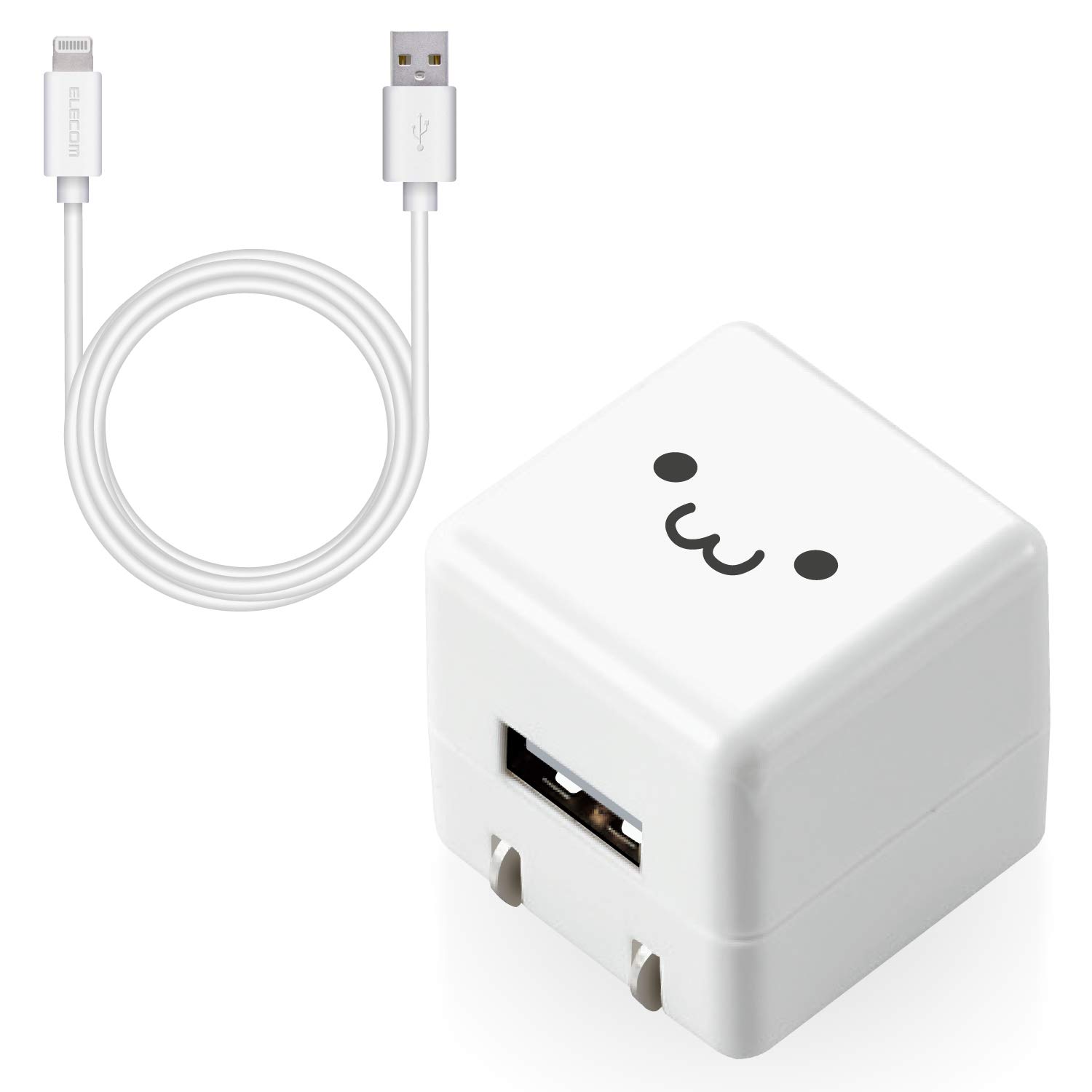 쥳 USB 󥻥 Ŵ 5W Aݡȡ1 Lightning֥(A-L) 1.0m iPhone (iPhone13꡼б) б ۥ磻ȥե MPA-ACL04WF