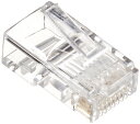 エレコム RJ45コネクタ ヨリ線仕様 10個入り LD-RJ45TY10(2)