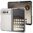 エレコム Google Pixel Fold ケース ハード 薄型 頑丈 傷に強いハードコート加工 クリア PM-P232PVKCR