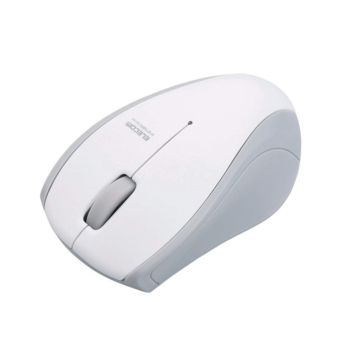 エレコム マウス Bluetooth (iOS対応) Sサイズ 小型 3ボタン 静音 省電力 ホワイト M-BT15BRSWH