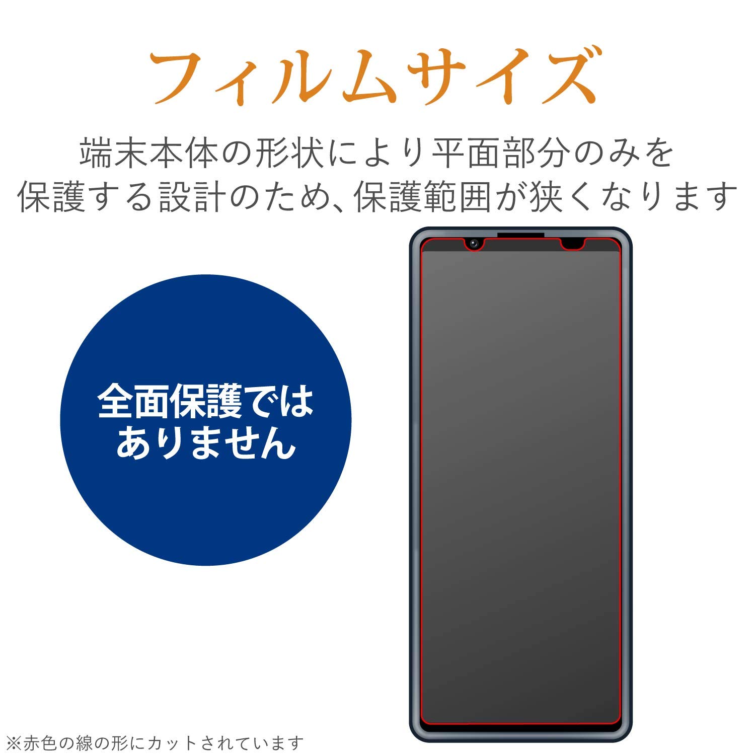 ���쥳�� Xperia 5 II �ե���� �������饹 �����9H�ǲ��̤��� PM-X203FLGGGO