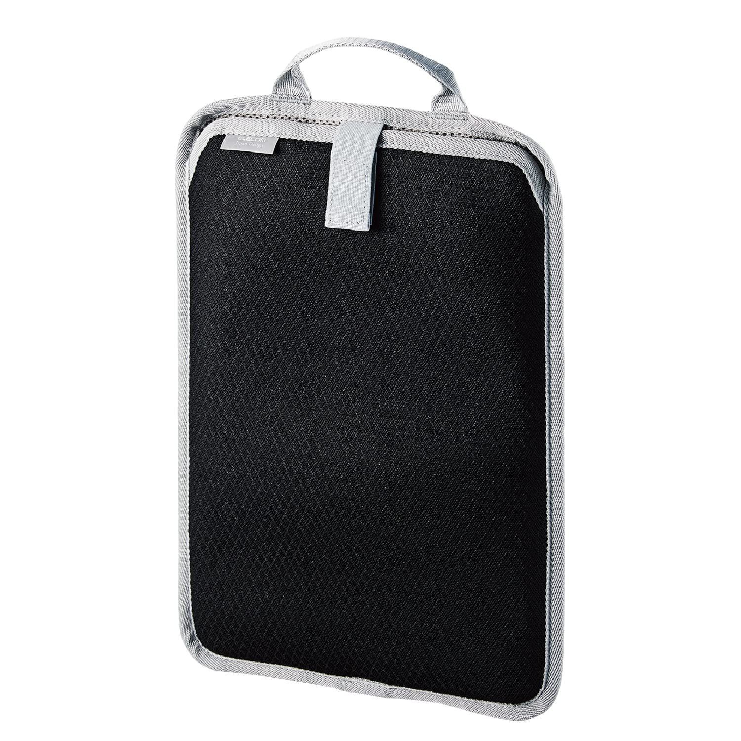 エレコム ~11.6インチ パソコンケース タブレットケース ハンドル付 ウォッシャブル ネームタグ付 ブラック BM-IBHWSV11BK