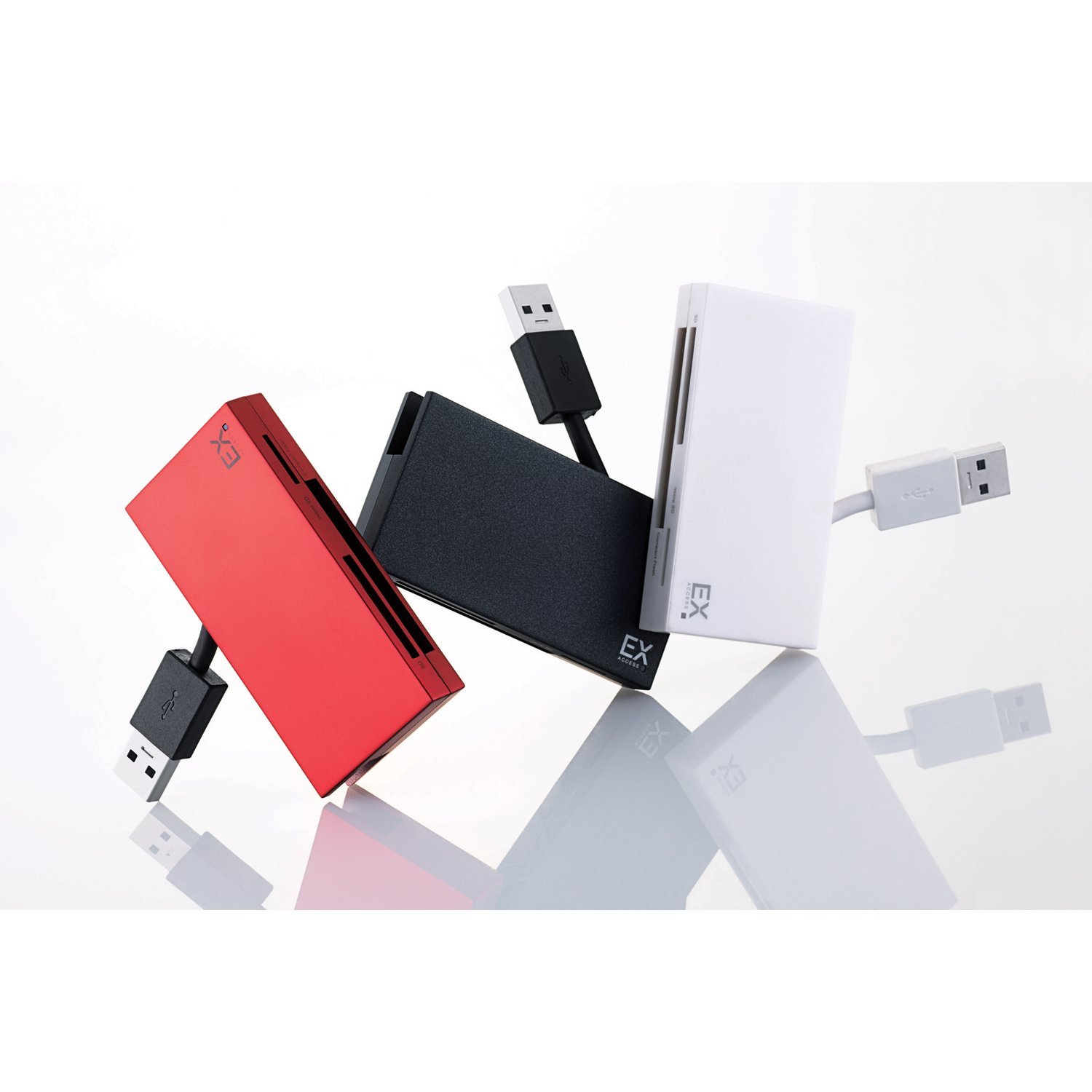 2013ǯ��ǥ륨�쥳�� �����ɥ꡼���� USB3.0 �����֥��Ǽ������ �ۥ磻�� MR3-K005WH