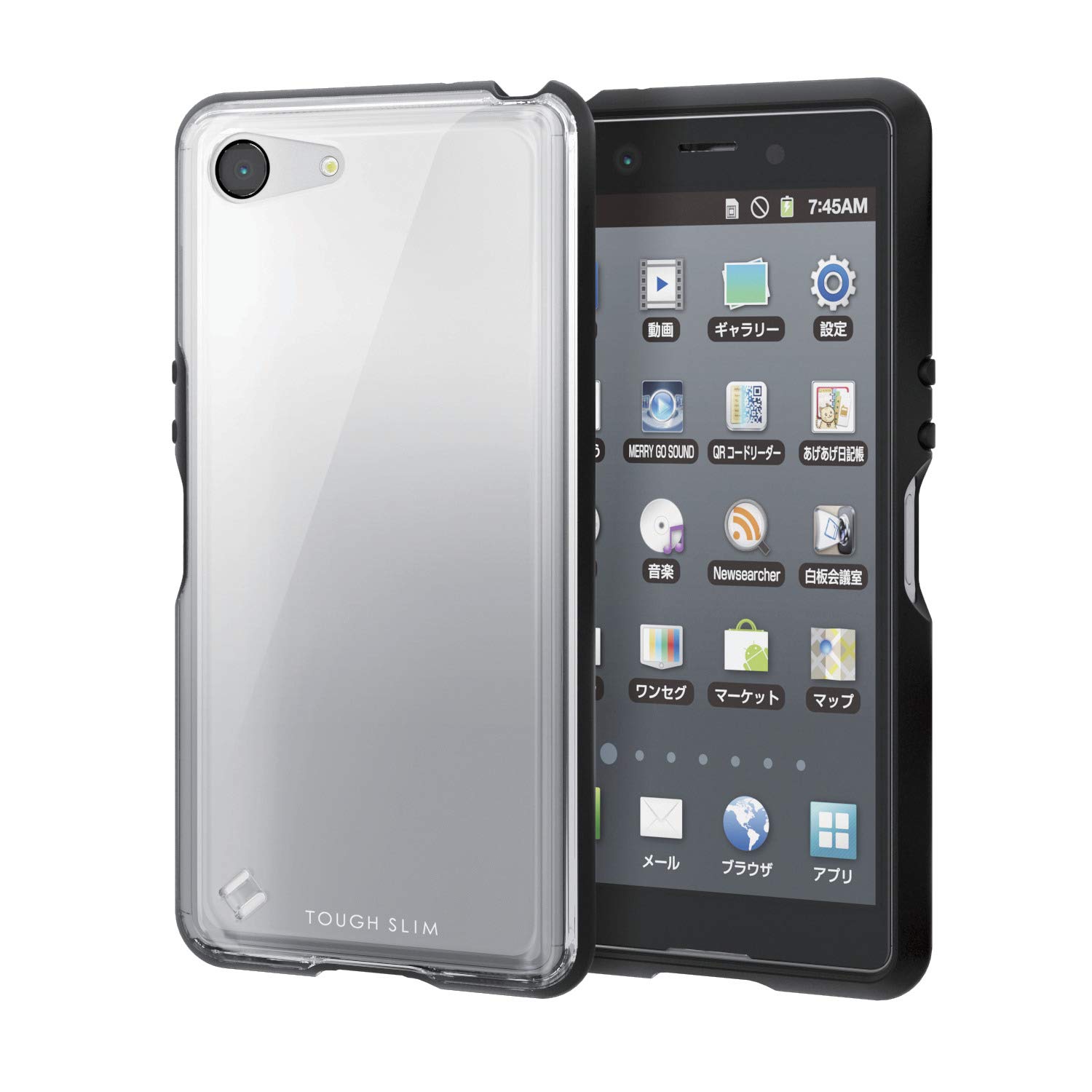 エレコム Xperia Ace ケース TOUGH SLIM 耐衝撃×薄軽  Made for XPERIA クリア PD-XACETS2CR