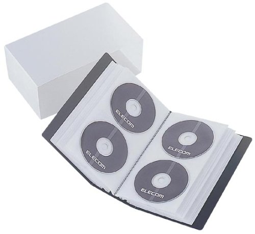 2004年モデルELECOM CCD-F120BK CD/DVDファイル(120枚収納)