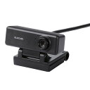 エレコム WEBカメラ UCAM-C310FBBK HD 720p 30FPS 100万画素 マイク内蔵 高精細ガラスレンズ ケーブル長1.5m ブラック