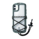 エレコム iPhone 11 ケース アウトドア NESTOUT Fes Camp アウトドアで役立つストラップ付 オリーブ PM-A19CNESTFKH