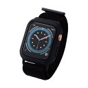 GR Apple Watch (AbvEHb`) P[X Jo[ oȟ^ 44mm [Apple Watch SE2 SE 6 5 4 Ή] Sʕی KX t@ubNn ubN AW-20MBCFBBK