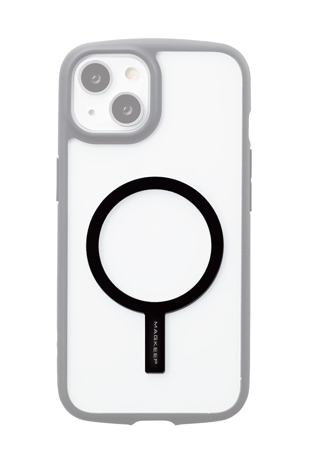 エレコム Magsafe (マグセーフ) 磁力ワイヤレス充電器 対応 メタルリング ステッカー プレート 貼付けツール付属 iPhone14/13/12/11/SE3/SE2 等対応 ブラック AMS-MAGSTBK