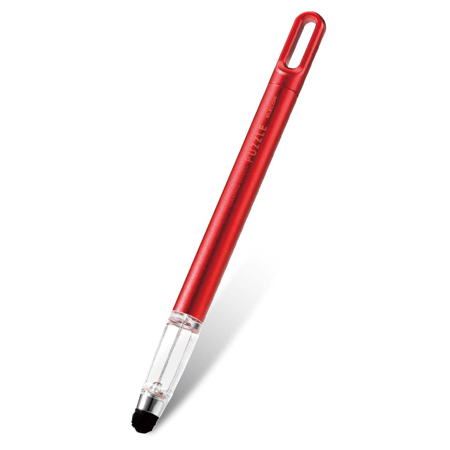 エレコム タッチペン パズルゲーム専用 超感度タイプ スマホ/タブレット 対応 レッド P-TPGCPZRD