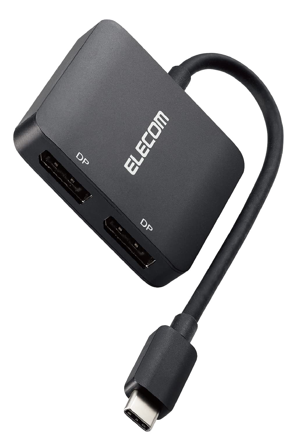 쥳 USB-C DisplayPort Ѵ 8K/30Hz 4K/60Hz (USB C to DisplayPort 2ݡ) 0.12m ֥å AD-CDP2BK