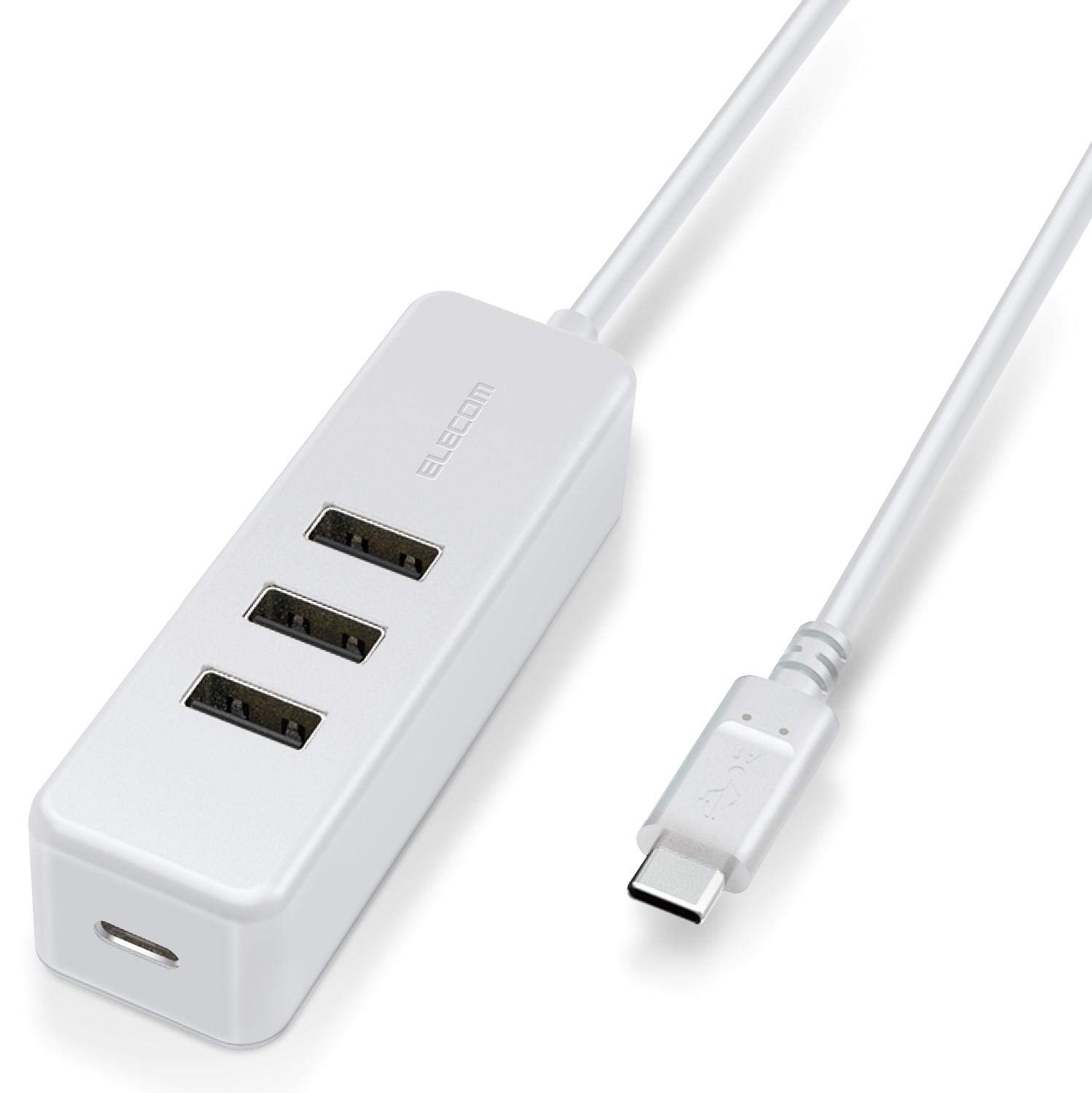 GR USBnu Type-C USB-A 2.0~3|[g USB PD 60WΉ Type-C~1|[g P[u30cm }Olbgt zCg U2HC-T431PWH