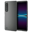 エレコム Xperia 1 IV (SO-51C / SOG06) ケース カバー ハード 極み設計 軽量 薄型 ストラップホール付 クリア PM-X221PV...