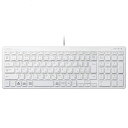 エレコム キーボード 有線 パンタグラフ コンパクトキーボード ホワイト TK-FCP097WH(2)