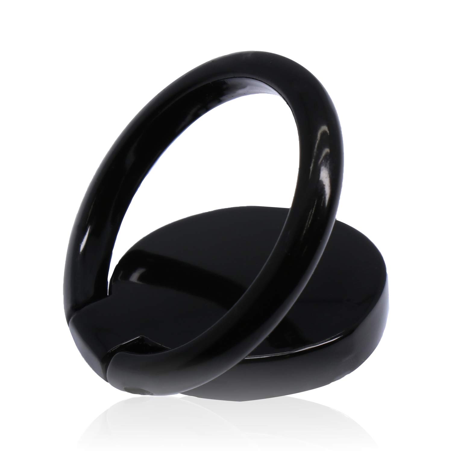 エレコム スマートフォン用ストラップ フィンガーリング ブラック