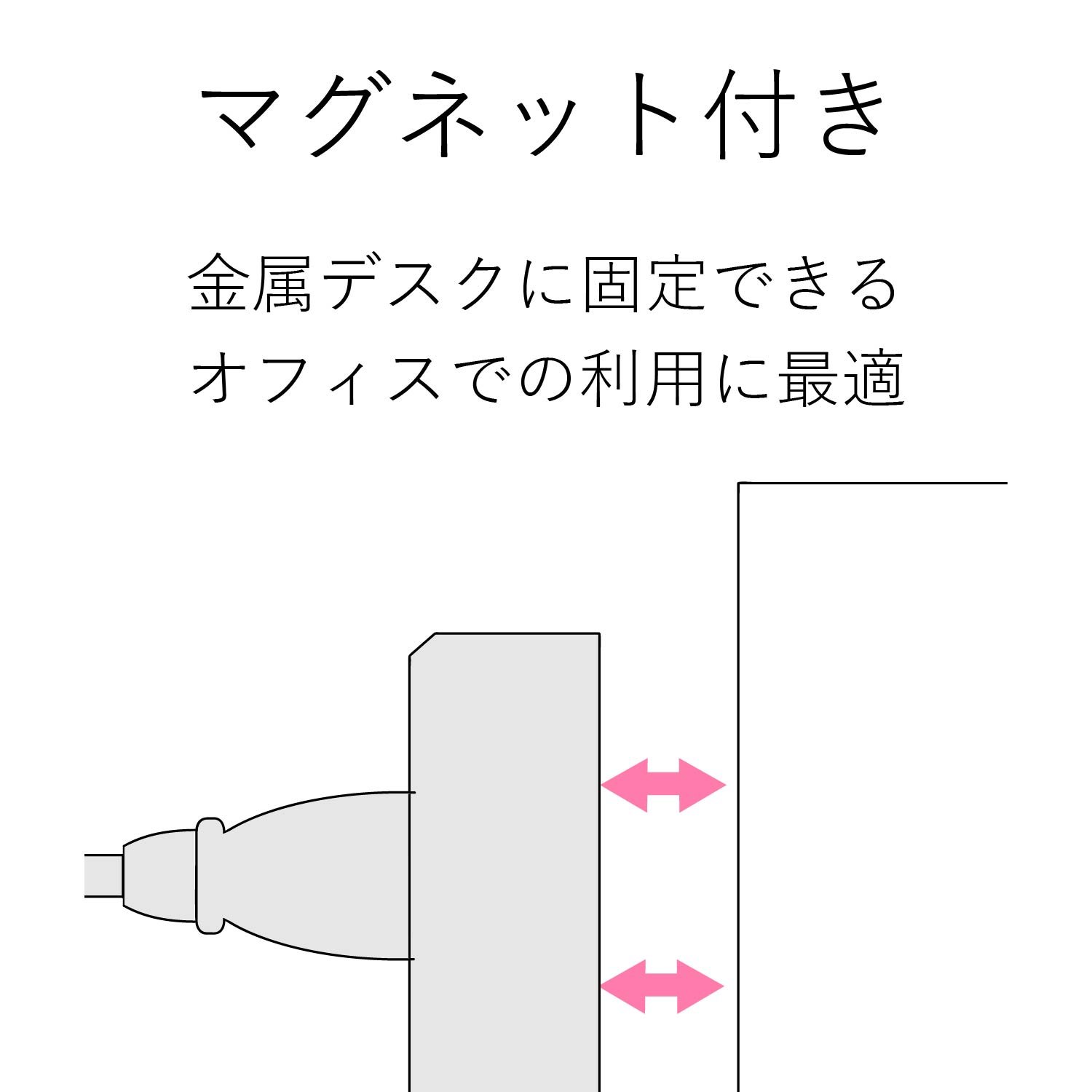 エレコム 電源タップ 3ピン マグネット付 6個口 2.5m ホワイト T-T1B-3625WH