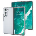 エレコム Galaxy Z Fold5 SC-55D SCG22 ケース ハードケース 薄型 ポリカーボネート クリア PM-G235PVKCR