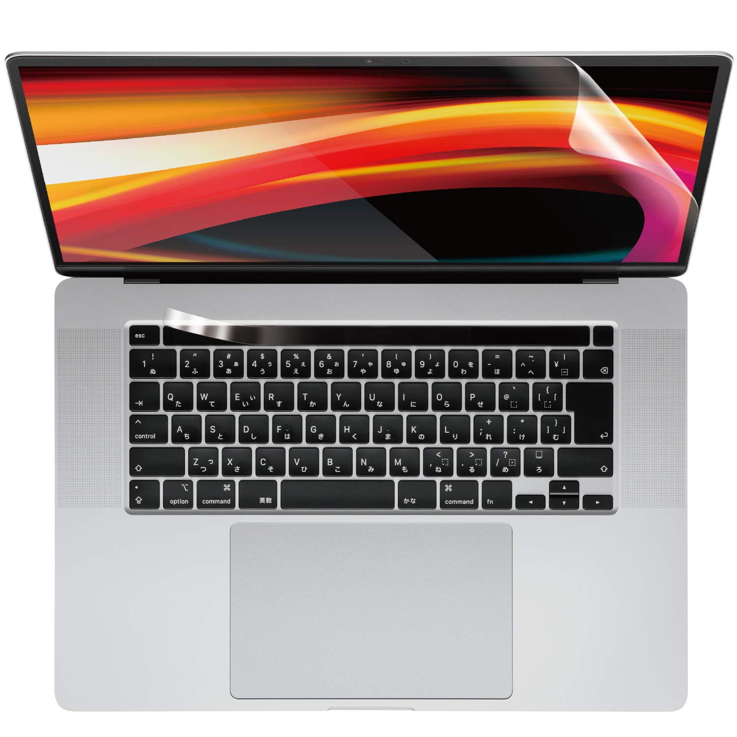 エレコム 液晶保護フィルム MacBook Pro 16inch 対応 光沢 衝撃吸収 指紋防止 EF-MBP16FLFPAGN