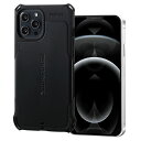 エレコム iPhone 12 Pro Max ハイブリッドケース ZEROSHOCK MAGKEEP ブラック PM-A20CZEROMBK