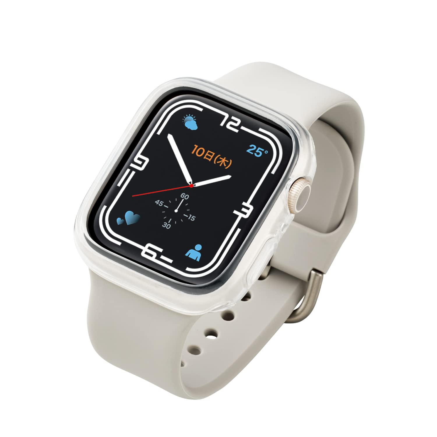 쥳 Apple Watch (åץ륦å)  Хѡ 45mm [Apple Watch 8 7 б] եȥХѡ ꥢ AW-21ABPUCR