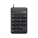 エレコム テンキー 有線 メンブレン Mサイズ USBポート付 RoHS指令準拠 ブラック TK-TCM012BK/RS(2)