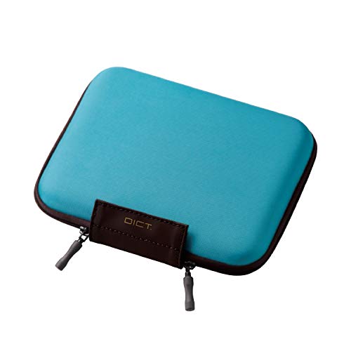 エレコム 電子辞書ケース/2way/収納ポケット付/Lサイズ/ブルー DJC-024LBU