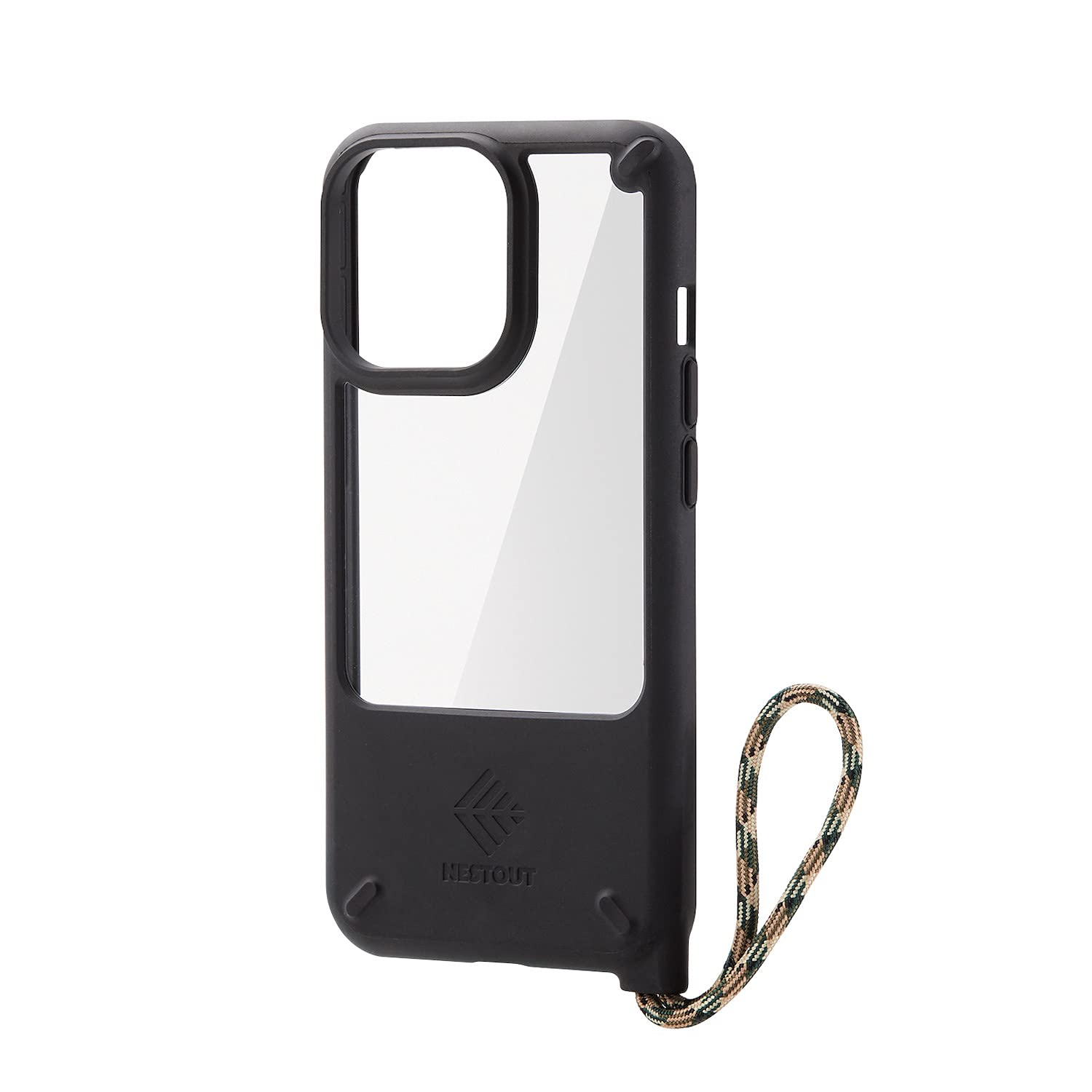 쥳 iPhone 13 Pro 3 ϥ֥åɥ Ѿ׷ NESTOUT LAKE ֥å PM-A21CNEST3BK