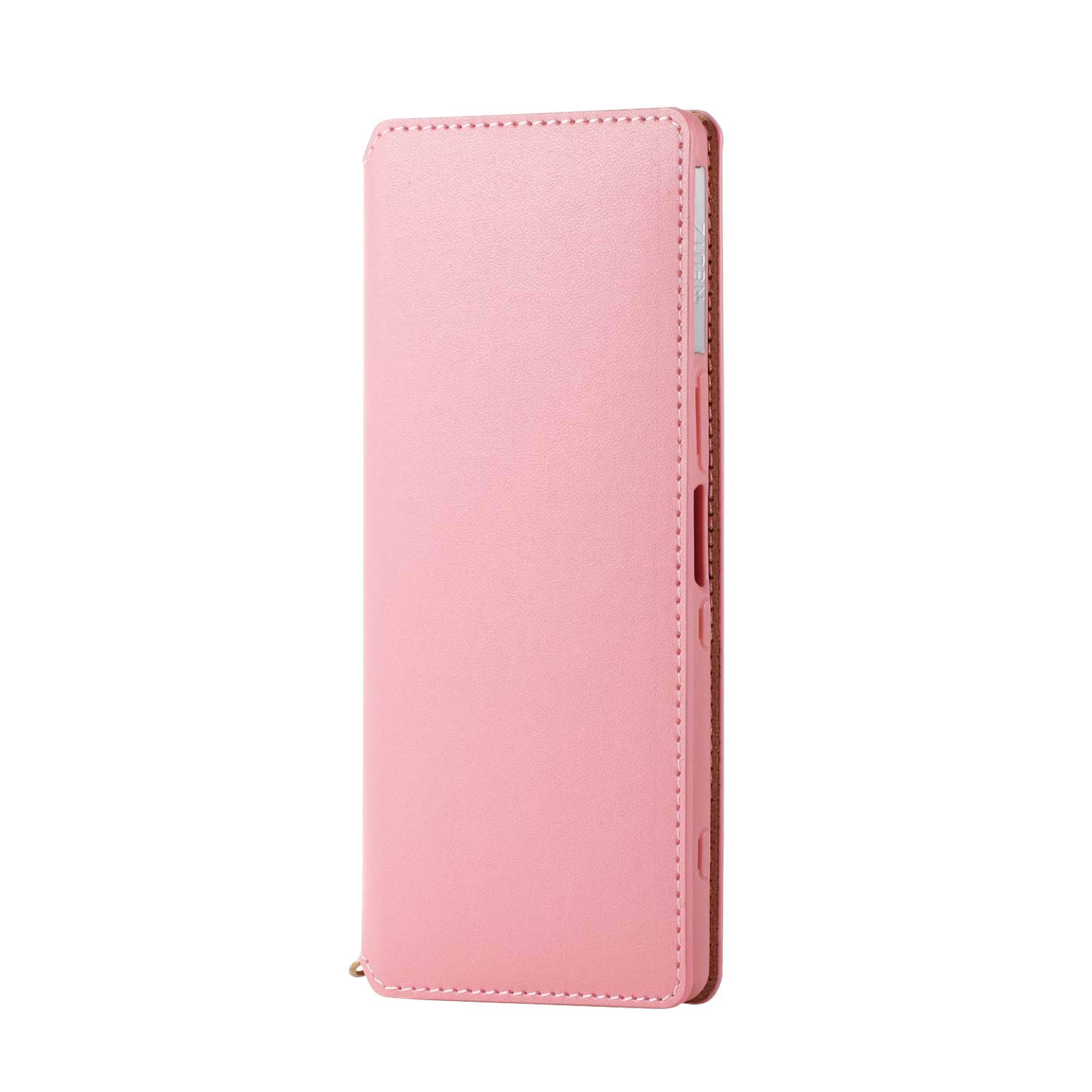 乐天商城 - エレコム Xperia 1 ケース 手帳型 NEUTS ソフトレザー モダン×カジュアル [心地よいスタンダード] マグネット付き スタンド機能 Made for XPERIA ピンク PM-X1PLFY2PN