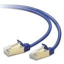 エレコム LANケーブル CAT7 1m ツメが折れない 爪折れ防止コネクタ cat7準拠 スリム ブルーメタリック LD-TWSST/BM10(2)