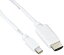 쥳 Mini DisplayPort () - HDMI () Ѵ֥ 1m ۥ磻 AD-MDPHDMI10WH