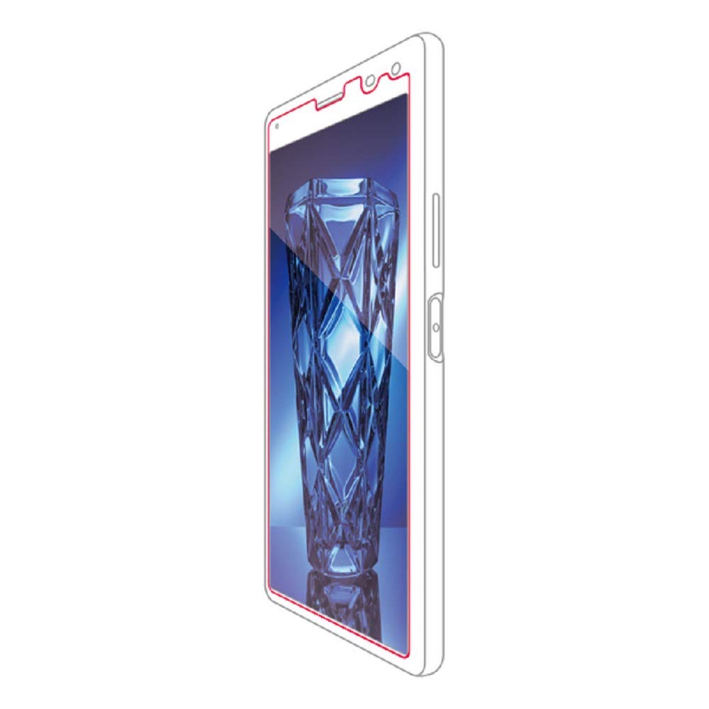 쥳 Xperia 8 ե 0.33mm ֥롼饤  [»ͤʤäƩ] PM-X8FLGGBL