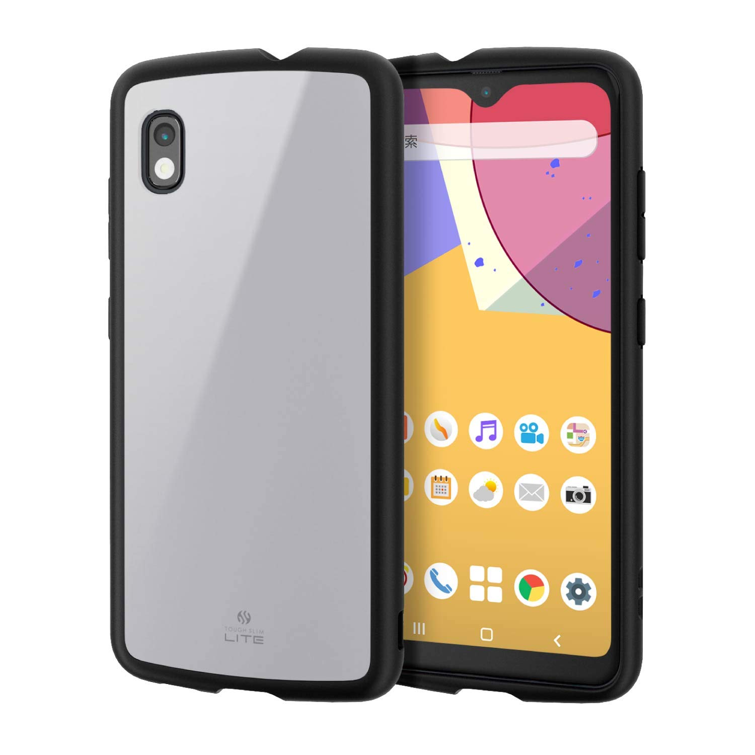 Rakuten - エレコム Galaxy A21 ケース ハイブリッド 耐衝撃 TOUGHSLIM LITE ホワイト PM-G204TSLWH