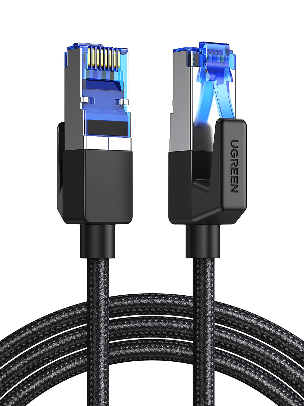 UGREEN CAT8 1M åLAN֥ ƥ꡼8 ͥ Ķ®40Gbps/2000MHz CAT8 ͥå...