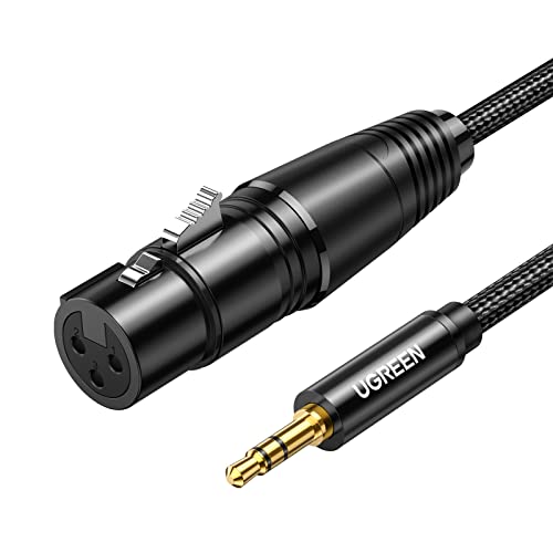 UGREEN xlr 3.5mm Ѵ xlr ֥ ޥ֥ 3.5mmXLR᥹ Х³ ʥԤ ...