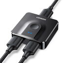 UGREEN HDMI 切り替え器 2入力1出力 4K@60Hz HDMI切替器 HDMIセレクター ...