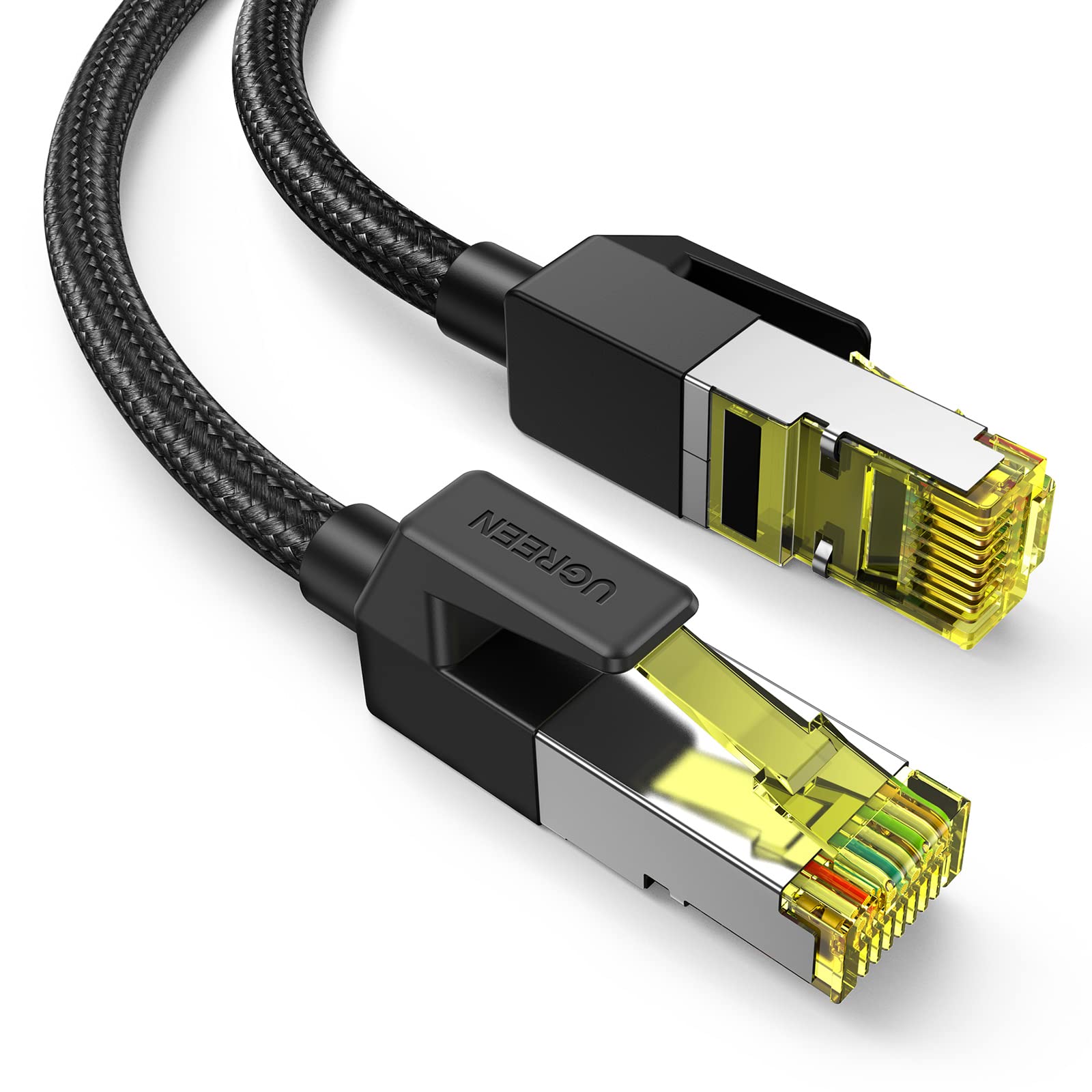 UGREEN LAN֥ CAT7 (0.5M) åLAN֥ ƥ꡼7 ͥ Ķ®10Gbps/600MHz CA...