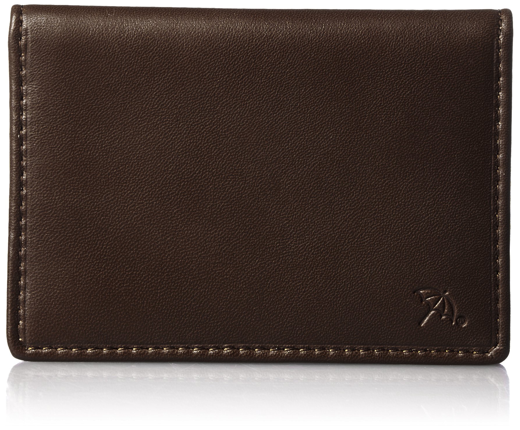 [アーノルドパーマー] 2面パスケース シープスキン チョコ