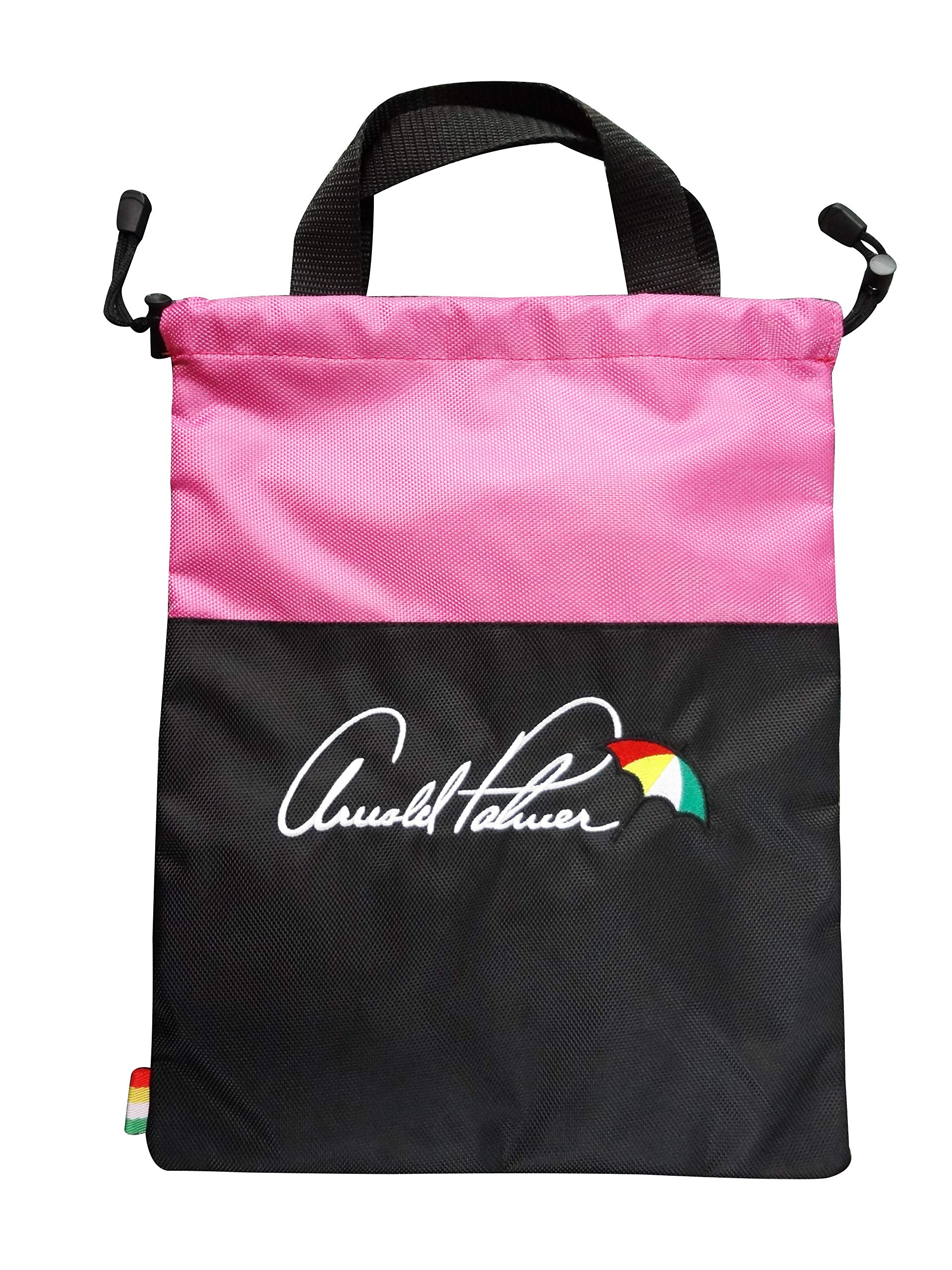 Arnold Palmer(アーノルドパーマー)シューズケース APSC-09 ブラック×ピンク(4.0)