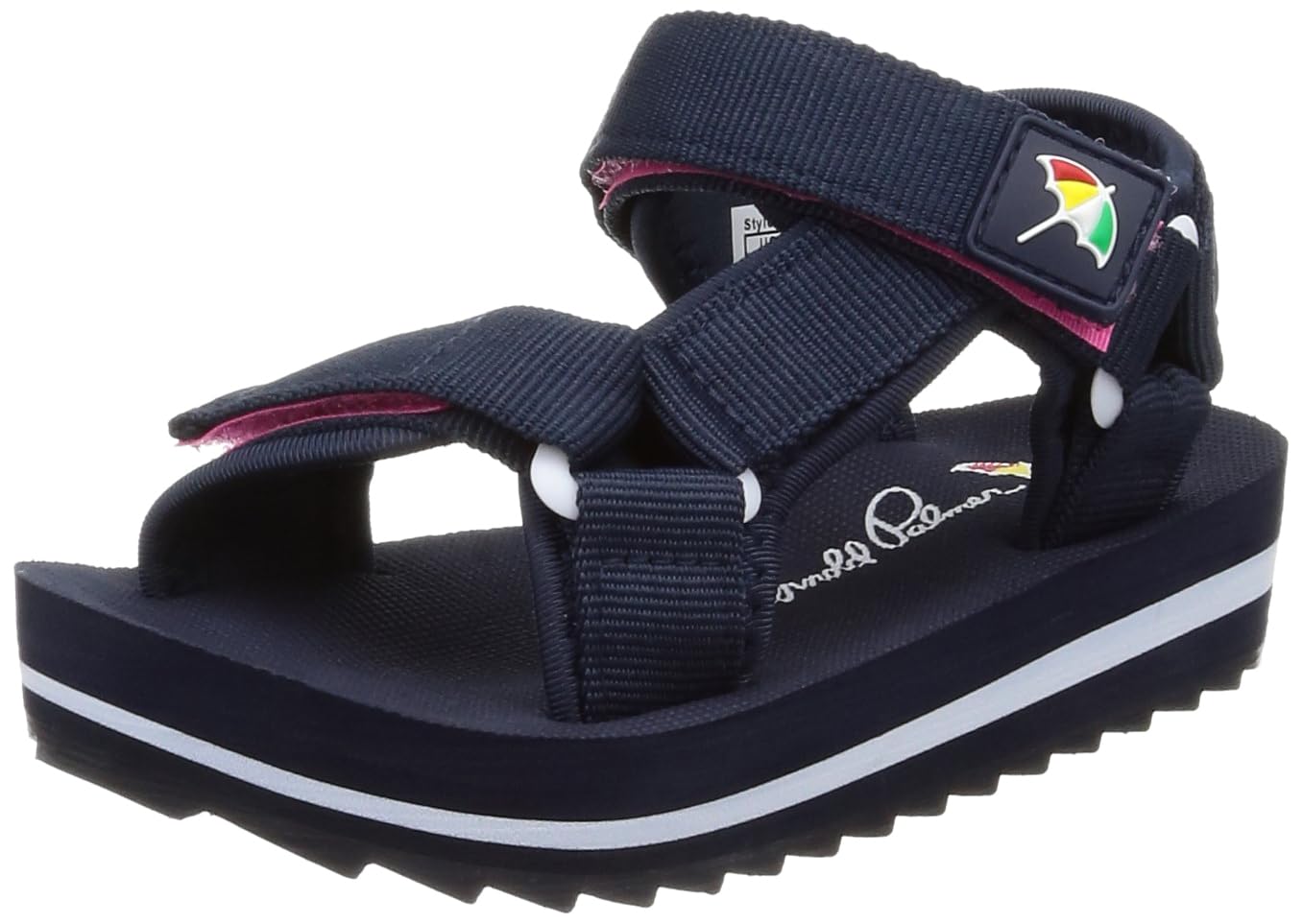 楽天FIDELA[アーノルドパーマー] サンダル AL5301 キッズ ネイビー （505） 18.0 cm