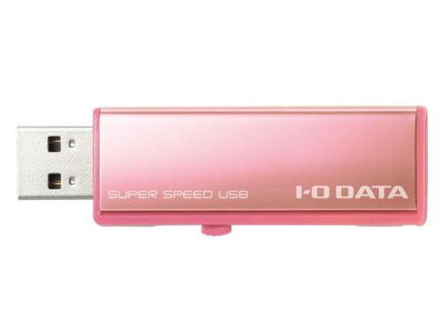 I-O DATA USB 3.0/2.0対応フラッシュメモリー 8GB ピンクゴールド U3-AL8G/PG