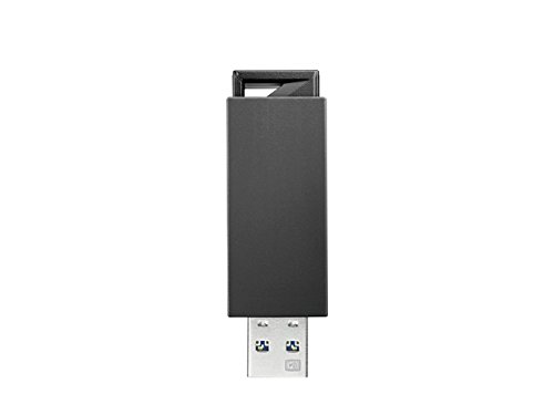 I-O DATA ノック式USBメモリー 8GB U3-PSH8G/K USB 3.0/2.0対応/ブラック