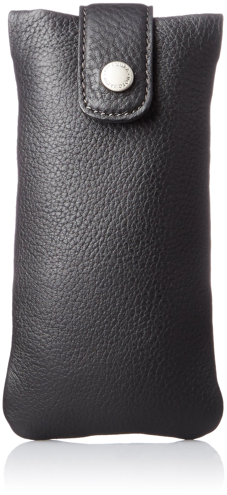 [キタムラ] メガネケース 開閉しやすいマグネット式 YH0086 ブラック/グレーステッチ [黒] 15801